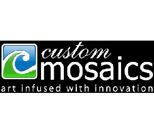 Custom Mosaics GMS-EMERALD DECO GL Gemstone Emerald Deco 6x6